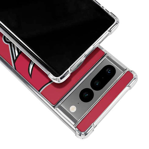 NFL Tampa Bay Buccaneers Large Logo Google Pixel 7 Pro Clear Case